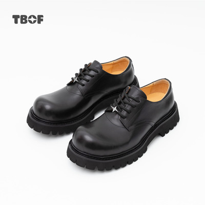 TBOF通勤皮鞋男星芒德比鞋T03