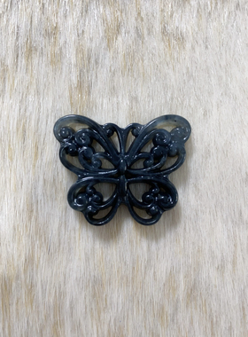 新天然岫玉蝴蝶吊坠挂件diy手工饰品配件古风汉服发簪步摇手牌