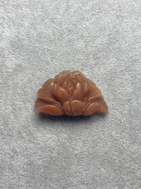 新天然玉石莲花牡丹吊坠岫玉地球蓝白冰油翠荷花玉佩手工雕刻古风