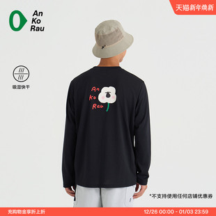 T恤 户外旅行速干长袖 AnKoRau安高若 男女新品 红山动物园联名