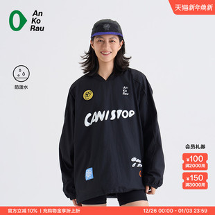 露营旅行防泼水复古梭织外套 Can 女秋季 Stop AnKoRau安高若