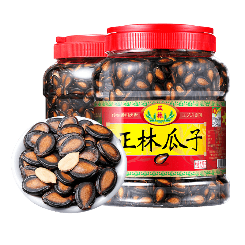 正林3A西瓜子甘草味黑瓜子大颗粒