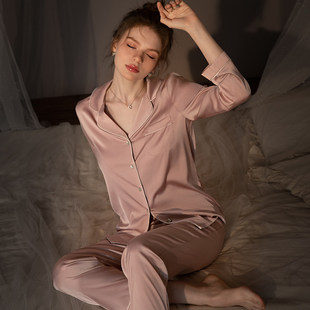 维多利亚真丝睡衣女春秋夏季 高级感轻奢风女人味漂亮出门2026新款