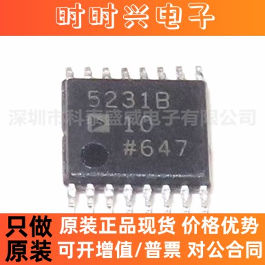 全新原装 AD5231BRUZ10 丝印5231B10 TSSOP16 数据采集数字电位器
