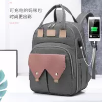 Summer Mummy bag nữ nhẹ đeo siêu nhẹ dung lượng lớn sử dụng túi xách tay chống nước ba lô bình thường tay dì - Túi / túi Baby giỏ bỉm sữa