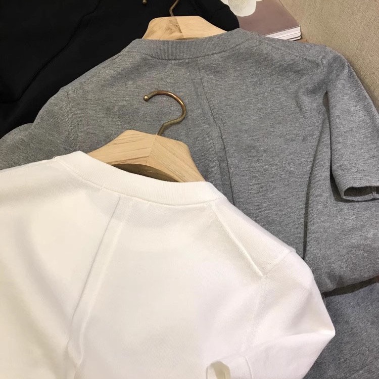 纯棉圆领正肩短袖超耐穿专柜品质