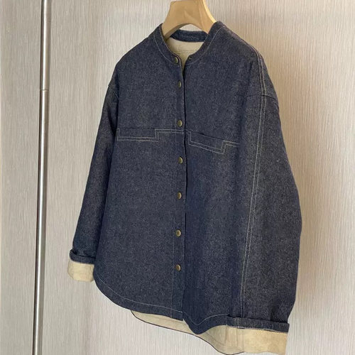 超保暖骆驼绒棉服高级感保暖外套