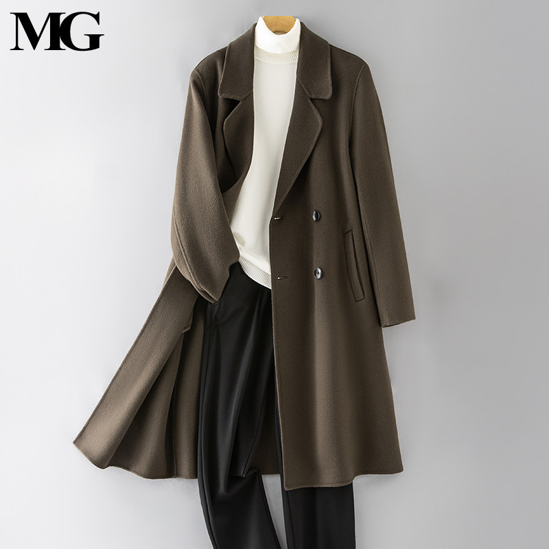 2025新款100全羊毛手缝双面呢大衣男长款呢子外套商务毛呢风衣,男装,毛呢大衣,淘宝优惠券,粉丝福利购,淘宝优惠卷