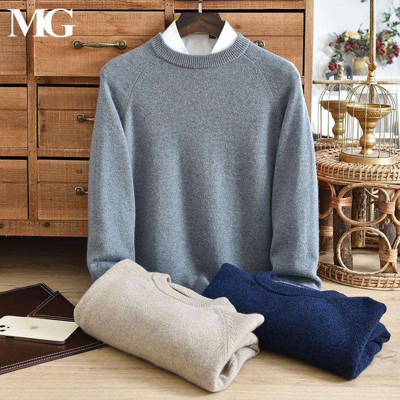 MCGRAW100%纯山羊绒衫针织毛衣
