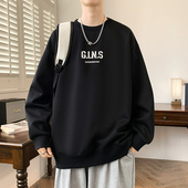 15岁初中学生大童帅气潮牌长袖 春秋季 13青少年宽松卫衣男孩12 T恤