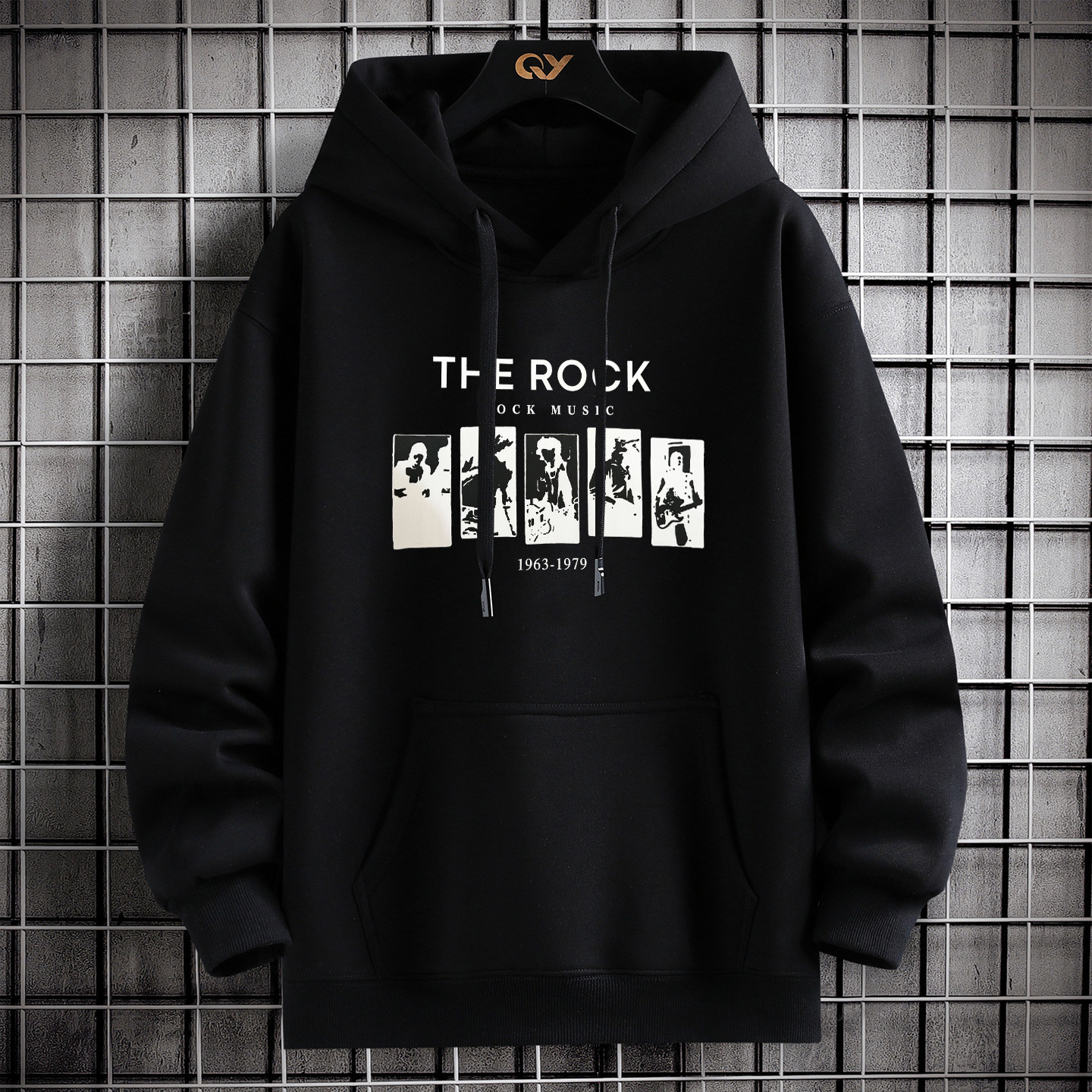 春秋款连帽卫衣男孩13初中学生14帅气15岁青少年大童宽松长袖T恤