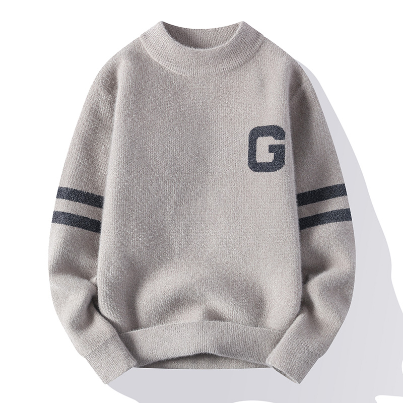 冬季13青少年加厚毛衣12男孩初中学生14针织衫15岁大童装毛线上衣