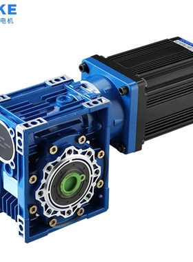 86型配RV40涡轮蜗杆电机300W直流无刷电机