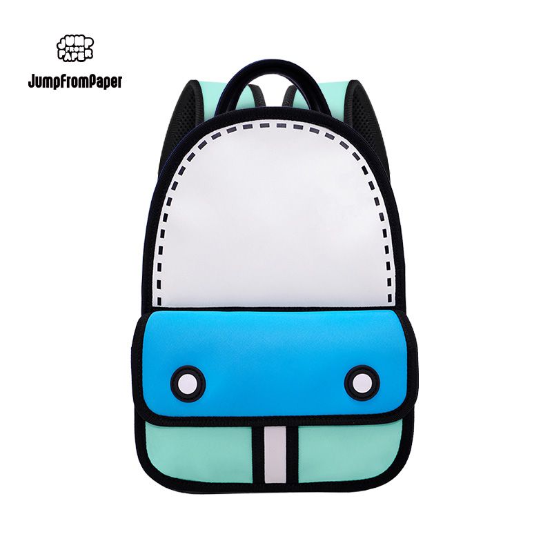 JumpFromPaper小号3D冒险包二次元漫画书包女学生双肩包背包JFP
