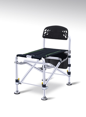 金阁钓椅12DL新款轻骑士椅可升降多功能便携折叠椅钓鱼椅野钓椅