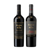 干露红魔鬼官方旗舰店珍酿赤霞珠佳美娜魔尊红葡萄酒组合装