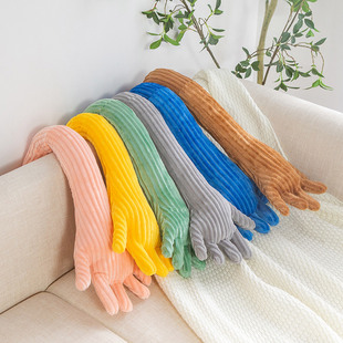 搞怪手掌拥抱抱枕毛绒玩具蓝色长臂睡觉玩偶床上陪睡娃娃女生礼物