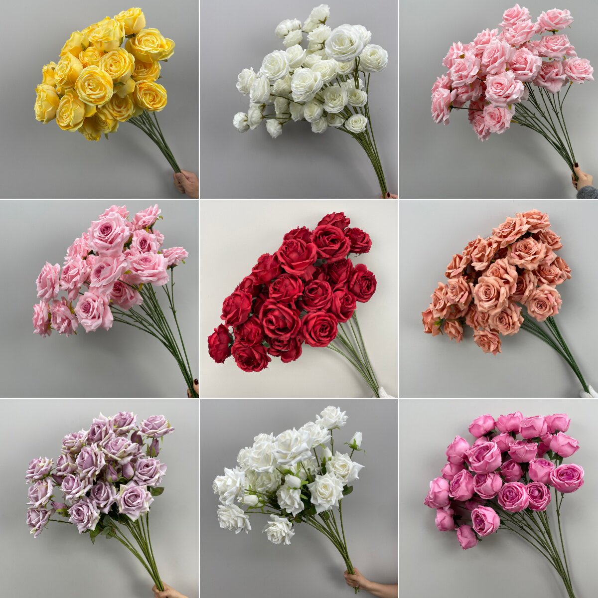 仿真花玫瑰花插花吊顶婚礼堂