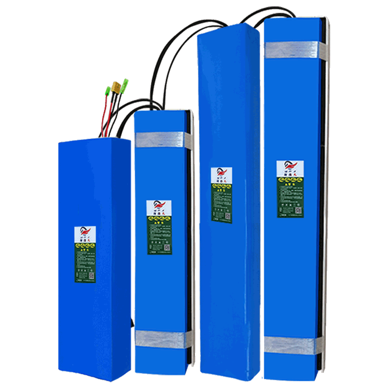 长条内置锂电池48v电动滑板车36v电池60v20ah哈雷车电瓶24v折叠车
