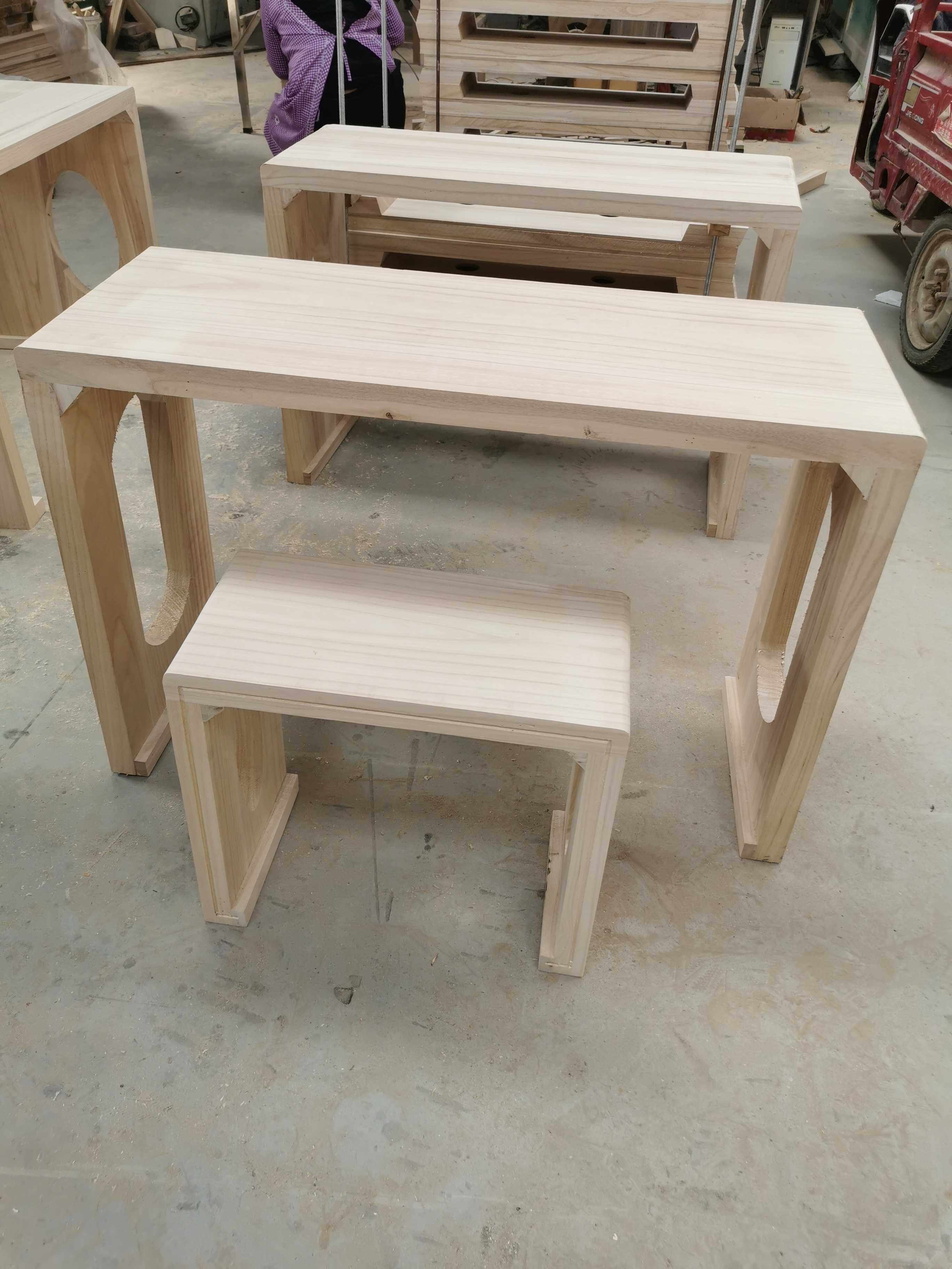 古琴桌凳碳烤桐木整体仿古琴桌共鸣实木茶桌国学古筝桌书法桌包邮