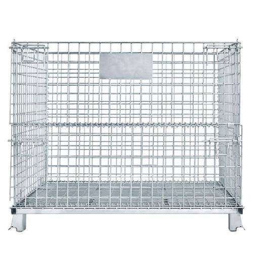 厂家可定仓储笼现货移动式金属仓储笼折叠式仓储笼非标仓储笼