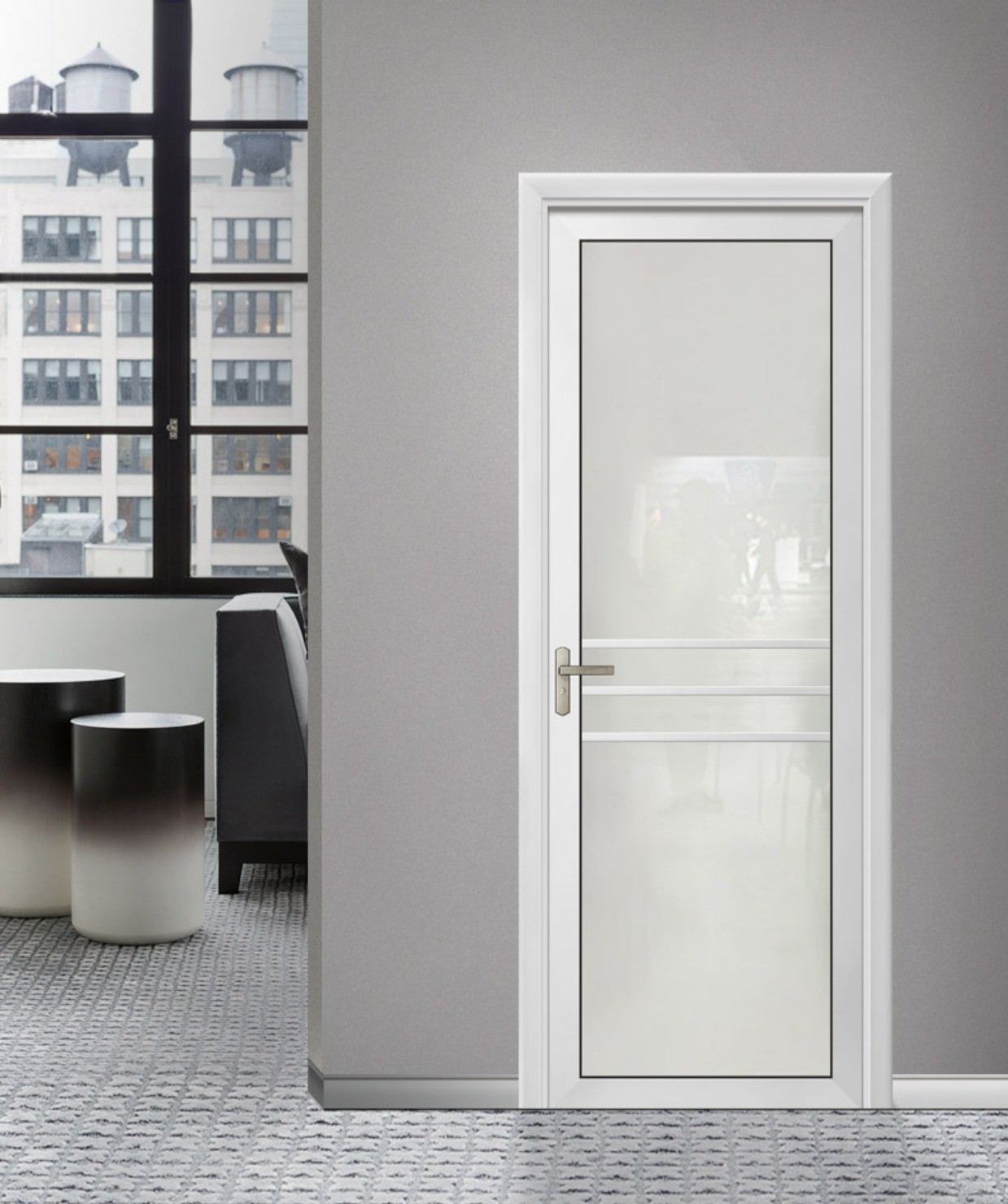 铝合金门卫生间门厕所门家用简约浴室门厨房阳台门钛镁合金平开门