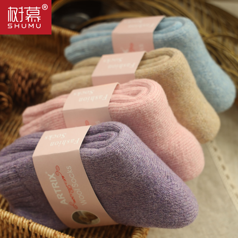 保暖男女羊毛毛圈巨厚超厚毛巾袜
