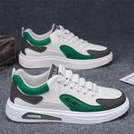 真皮2025秋冬季新款男士户外运动鞋防滑防水耐磨时尚跑步休闲板鞋