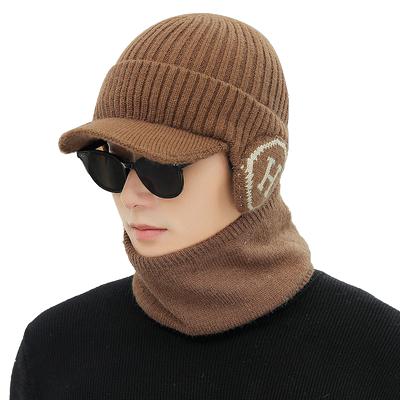 首约护耳户外冬季加绒保暖帽
