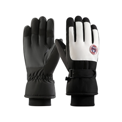 秋冬骑行防寒加厚保暖滑雪手套男