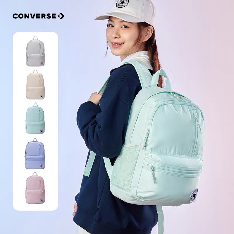 匡威儿童双肩包中性款防水大容量背包初高中学生书包纯色休闲包潮