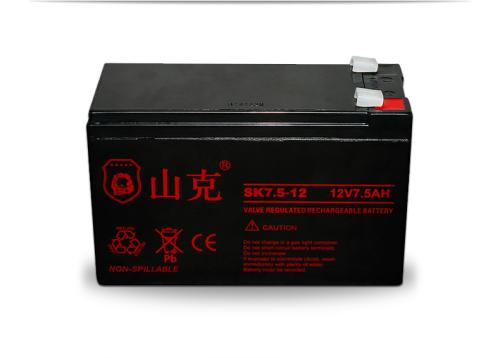 山克蓄电池SK24-12 12V24AH监控系统UPS电源消防主机EPS应急专用-封面