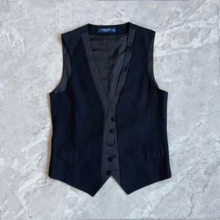 马夹修身 高端西装 休闲职业坎肩商务马甲 同款 品牌撤柜女士马甲男士