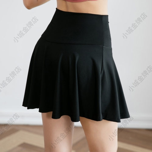 泳裤女防走光夏季薄款高腰假两件双层泡温泉运动沙滩游泳速干泳裙