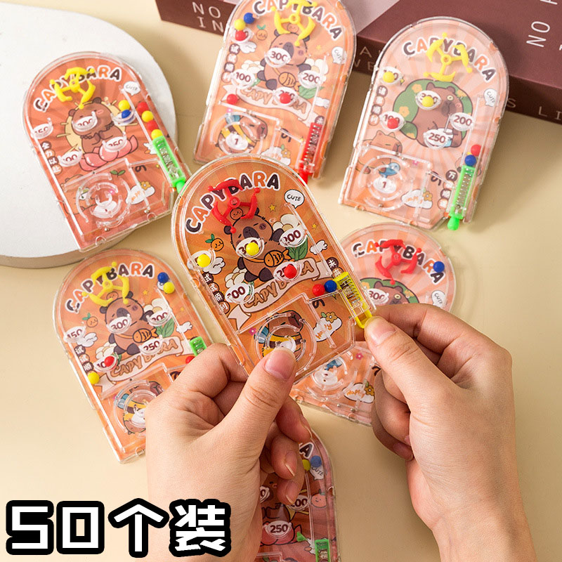 卡通迷宫弹珠盘儿童益智玩具