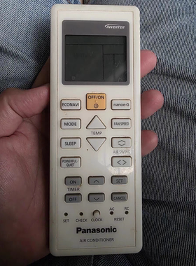 香港適用於松下樂聲樂信 02470 空調冷氣機遙控器英文冷暖型