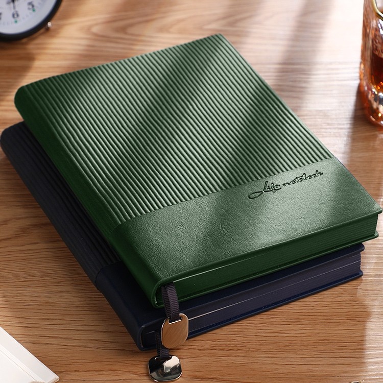 加厚B5商务软皮面笔记本定制可印logo工作笔记本子大学生日记本