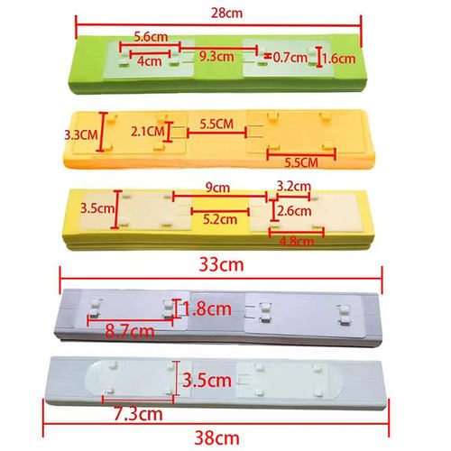 特质高密度对折拖把头胶棉头挤水