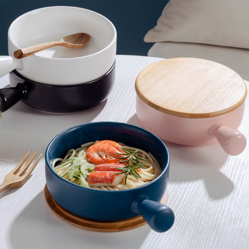 Nordic single ceramic personality creative home plate