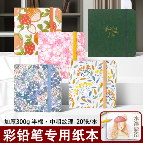 彩铅纸美术生专用纸加厚水溶彩铅