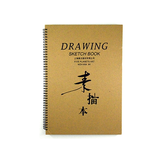 奥文活页素描本素描纸8K16K160g加厚八开手绘本画画本画画纸美术生专用素写本小号速写本速描纸绘画纸铅画纸