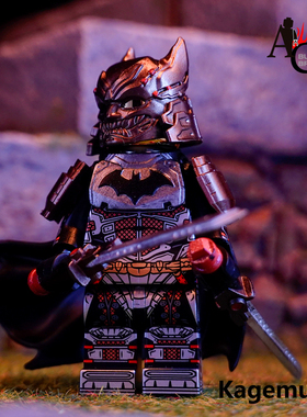 ACE第三方人仔定制 DC和风武者 武士蝙蝠侠 现货