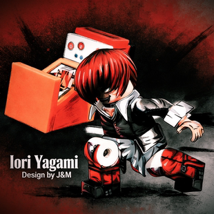 ACE第三方人仔 KOF 拳皇97 鬼八神庵 拼插积木手办玩具公仔玩偶