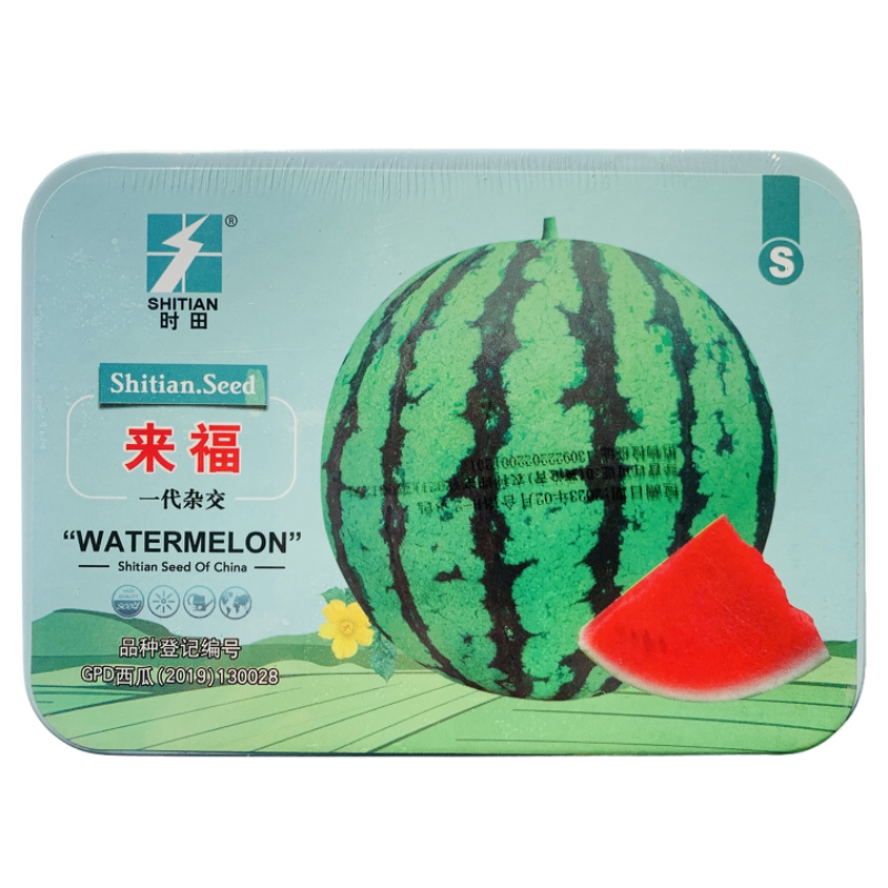 正品来福西瓜种子冰糖甜脆京欣品种薄皮高糖丰产耐运输水果种籽孑