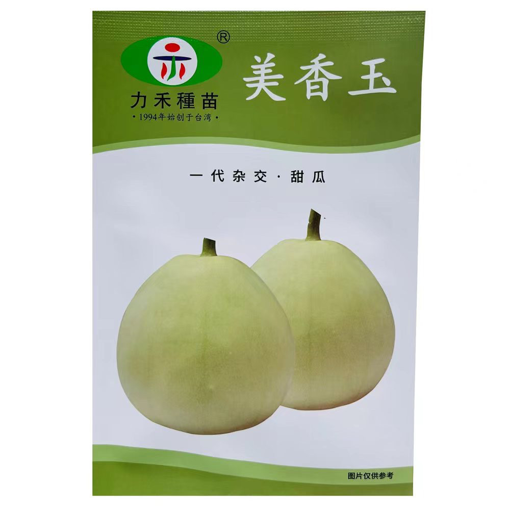 台湾力禾美香玉甜瓜种子甜瓜改良品种子大果薄皮香瓜种子香甜味浓