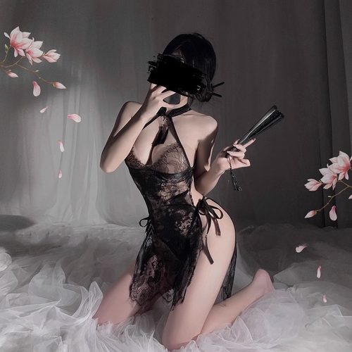 复古旗袍性感蕾丝睡衣情调床上