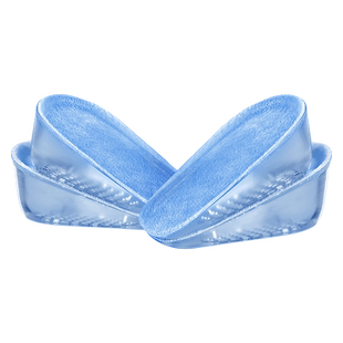 LV增高鞋垫男款女士不累脚隐形板鞋内增高垫踩屎感硅胶不塌陷男士