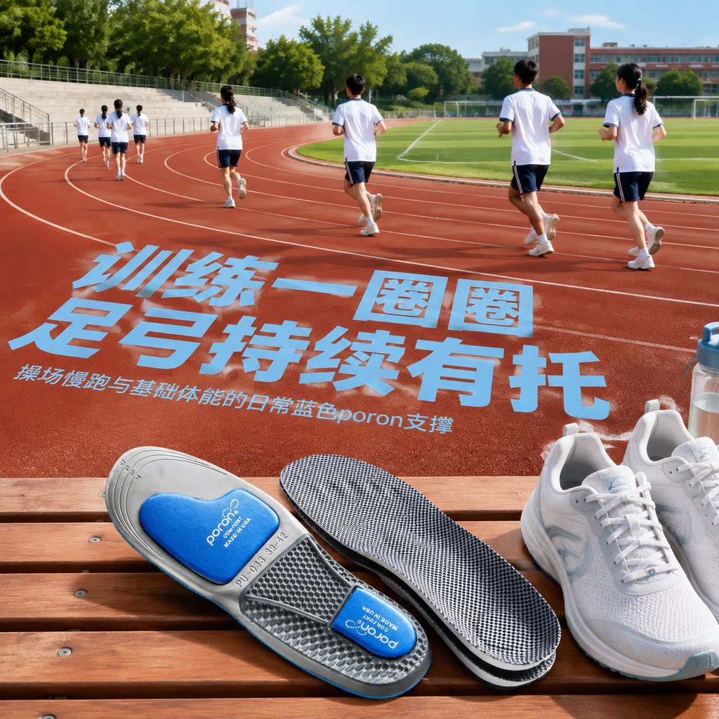学生训练专用鞋垫足弓支撑运动