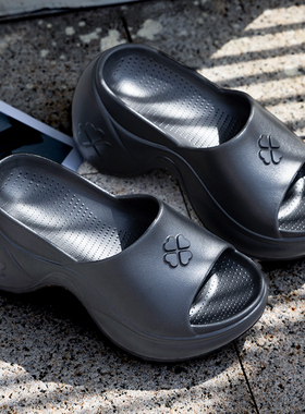 增高拖鞋女士夏季外穿洋气厚底8厘米超软超厚8cm高级感2025新款