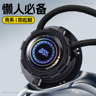 足印部落懒人鞋带免系弹力松紧鞋扣旋转纽扣固定器可调节新款黑色